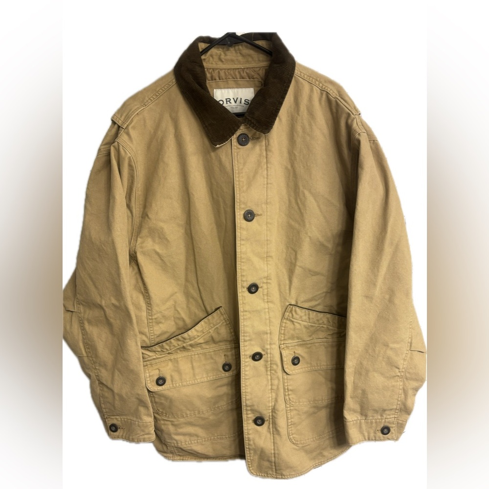Orvis Canvas Field Barn Quilted Chore Jacket